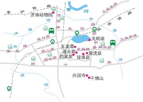 濟南地鐵線路圖-濟南城市指南